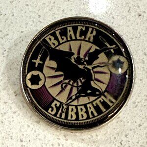 BLACK SABBATH Badge Pin